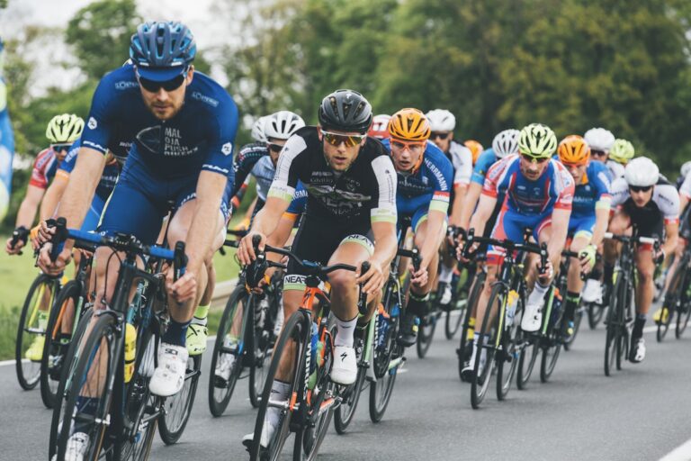 Professional cycling race - Photo via Unsplash