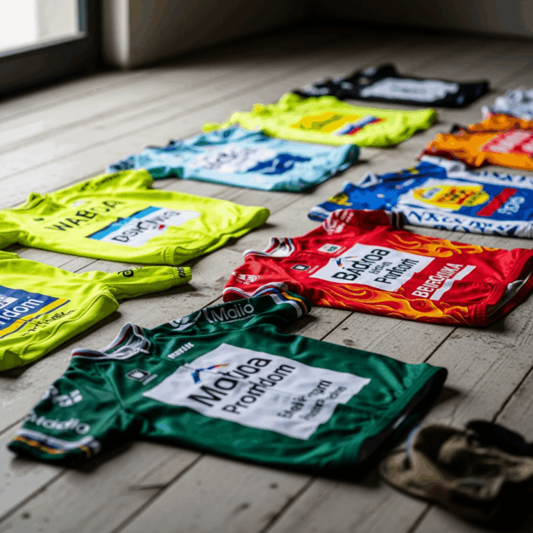 collection of colorful professional cycling team jerseys lai 20260331 133524