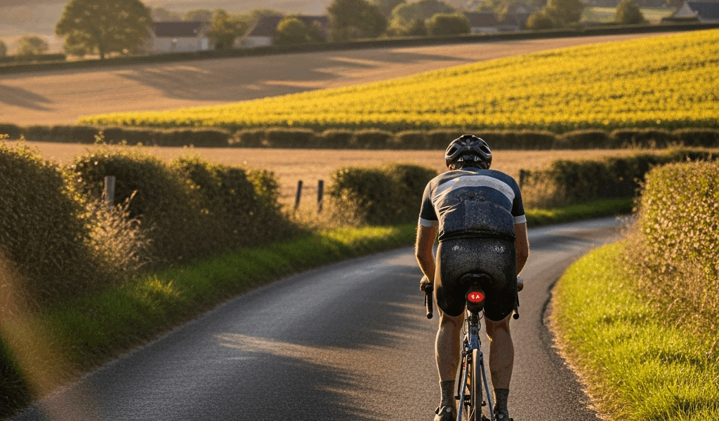 solo cyclist riding through rural french countryside last ri 20260331 133533